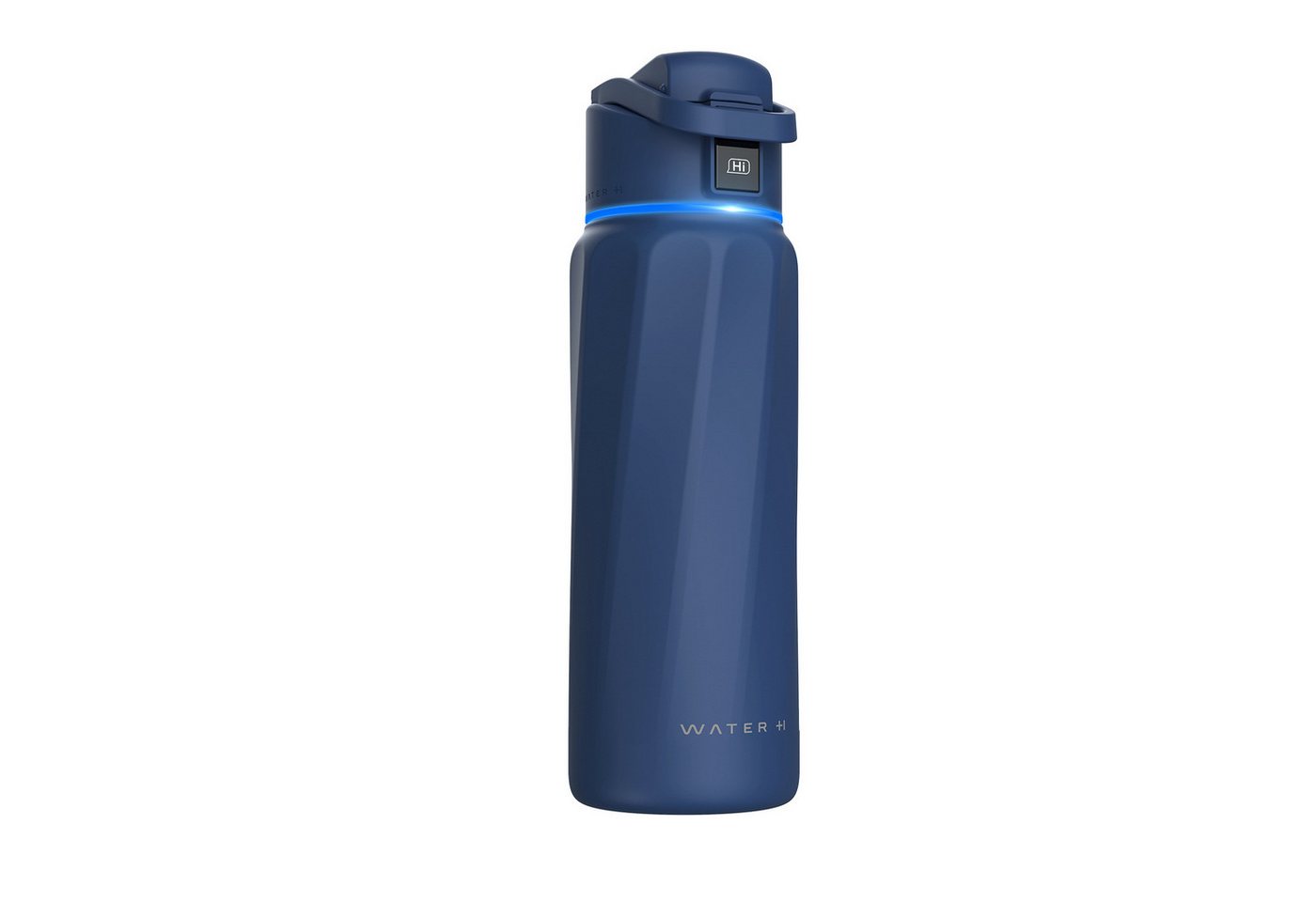 WaterH Trinkflasche smart trinkflasche - 946ml - mit app, Aluminuim Blau von WaterH