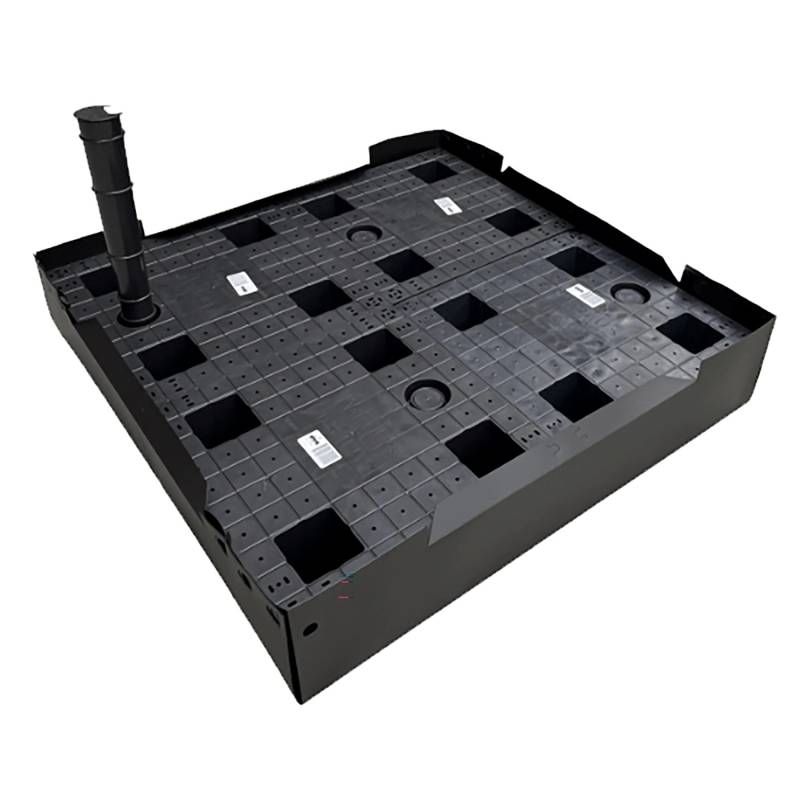 WaterUps Bewässerungstank 80 cm x 80 cm Schwarz von WaterUps