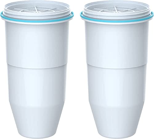 Waterdrop NSF/ANSI 53 Zertifizierte Ersatz-Wasserfilter, Ersatz für ZeroWater® ZR-017, ZR-001 Krug- und Spenderfilter, Reduziert TDS, PFOA/PFOS, 98% Chlor, Schlechten Geschmack und Geruch (2) von Waterdrop