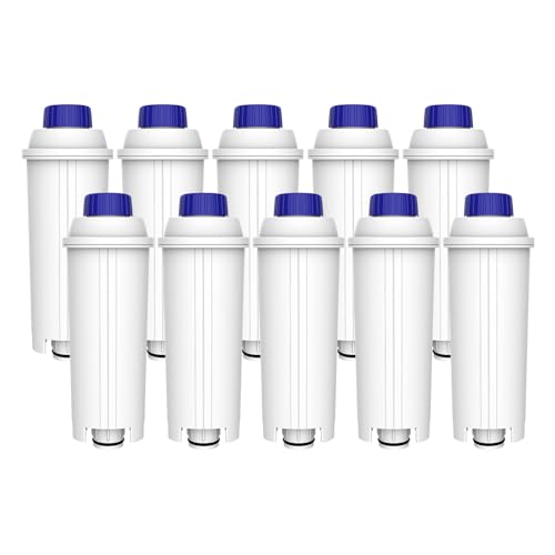 Waterdrop TÜV SÜD Zertifizierte Kaffee Filter, Kompatibel mit DeLonghi DLSC002 9310926 SER3017 5513292811 und Verschiedener Modelle von ECAM, ESAM, ETAM (10) von Waterdrop