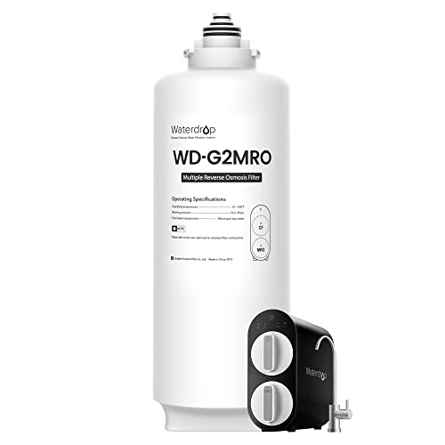 Waterdrop WD-G2MRO Filter, 2 Jahre Lebensdauer, Ersatz für WD-G2-B, WD-G2-W Umkehrosmose-System von Waterdrop