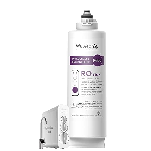 Waterdrop WD-G3P600-RO Filter, NSF-zertifiziert, Ersatz für WD-G3P600 Umkehrosmoseanlage, 2 Jahre Lebensdauer Waterdrop WD-G3P600-RO Filter, NSF-zertifiziert, Ersatz für WD-G3P600 Umkehrosmoseanlage, 2 Jahre Lebensdauer von Waterdrop