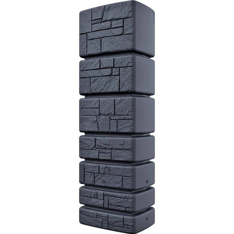 Waterform Zisterne Tower Stone Regentonne Anthrazit 350 l von Waterform