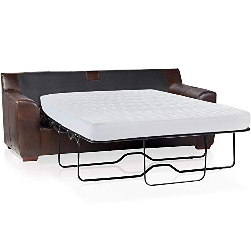 Waterguard Schlafsofa-Bettbezug, wasserdicht – Baumwollbezug, Mikrofaser-Unterseite, gesteppt, ausziehbar, Sofa-Matratzenauflage für Queensize-Betten (Schlafsofa 60 x 72 x 5) von Waterguard