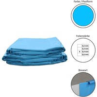 Medipool - Poolfolie Ersatzfolie Rundbecken 360x90cm - Dicke 0,4mm - overlap - blau Medipool - Poolfolie Ersatzfolie Rundbecken 360x90cm - Dicke 0,4mm - overlap - blau von MEDIPOOL