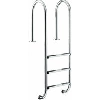 Medipool - Poolleiter Edelstahl für Tiefbecken mit 100-120 cm höhe - enge Stufen Medipool - Poolleiter Edelstahl für Tiefbecken mit 100-120 cm höhe - enge Stufen von MEDIPOOL