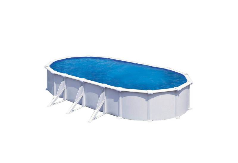 Waterman Ovalpool Stahlwandpool oval Classic Größe wählbar, 120cm ti (Einzelbecken), verzinkte Stahlwand von Waterman