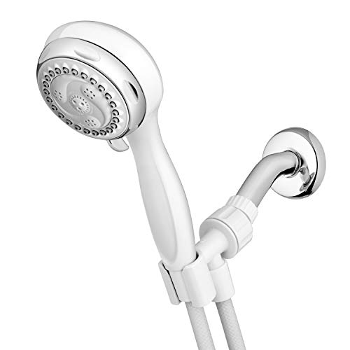 Waterpik NVL-651E Handbrause mit Schlauch 1,8 GPM, Weiß von Waterpik