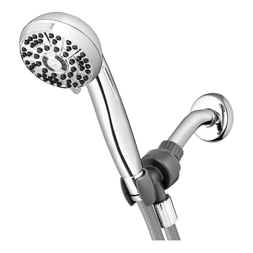 Waterpik PowerPulse Therapeutic Shower Massage Handbrause, Chrom, 1,8 GPM, XAS-643E von Waterpik