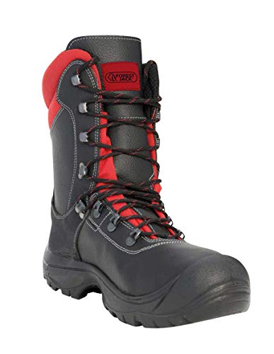 Forststiefel S3 mit Schnittschutz Klasse 2 EN ISO 20345:2001 S3 schwarz - Gr.41 von Watex