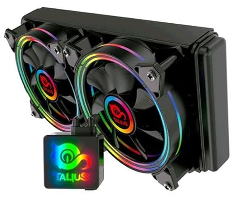 Flüssigkeitskühlung - 240mm Kühlsystem für Intel und AMD Prozessoren inkl. RGB-Beleuchtung und geräuschloser Pumpe Flüssigkeitskühlung - 240mm Kühlsystem für Intel und AMD Prozessoren inkl. RGB-Beleuchtung und geräuschloser Pumpe von Watio Wave