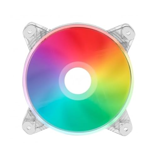 Interno Ventilator, 12 x 12 cm, Dual Chroma RGB Beleuchtung, ultra-leise, ideal für PC und effiziente Kühlung. von Watio Wave
