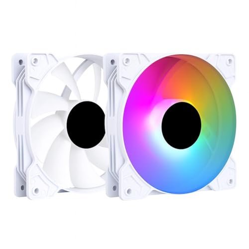 Watio Wave Hilfsventilator - Ventilator mit RGB Beleuchtung, Mobilität, weißem Design, 3 Geschwindigkeiten und geringem Stromverbrauch* von Watio Wave