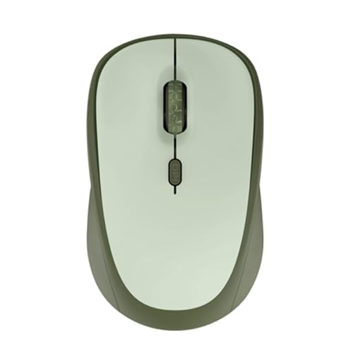 Watio Wave Kabellose optische Maus, leise, grün, kabellose Verbindung, ergonomisches Design, ideal für Lange Nutzung und Büro von Watio Wave