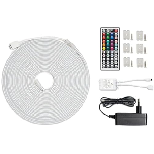 Watio Wave LED-Streifen, 5 m, Neon, mit Fernbedienung, Netzteil im Lieferumfang enthalten, ideal für Dekoration und individuelle Umgebungen Watio Wave LED-Streifen, 5 m, Neon, mit Fernbedienung, Netzteil im Lieferumfang enthalten, ideal für Dekoration und individuelle Umgebungen von Watio Wave