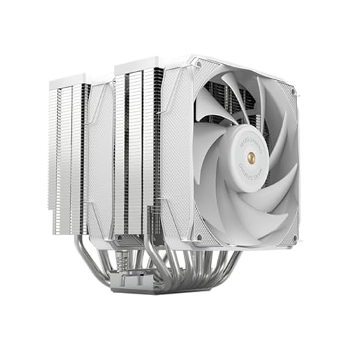 Watio Wave Universalventilator, 12 cm, weiß, angetrieben durch einen leisen Motor, ideal zur Verbesserung der Luftzirkulation in engen Räumen von Watio Wave