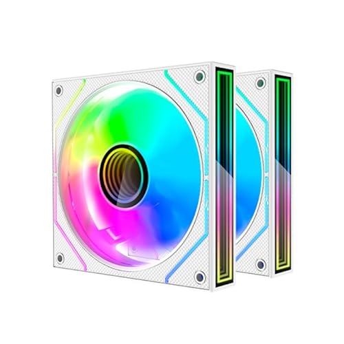 Watio Wave Ventilator, Set mit 2 Zusatzventilatoren, elegantes Design, effiziente Leistung, geräuscharm, ideal zur Verbesserung der Belüftung in engen Räumen von Watio Wave