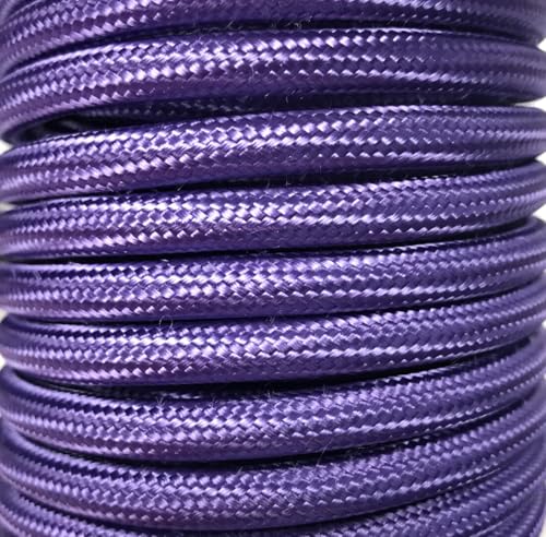 15 m Textilkabel violett glänzend von WatioWave
