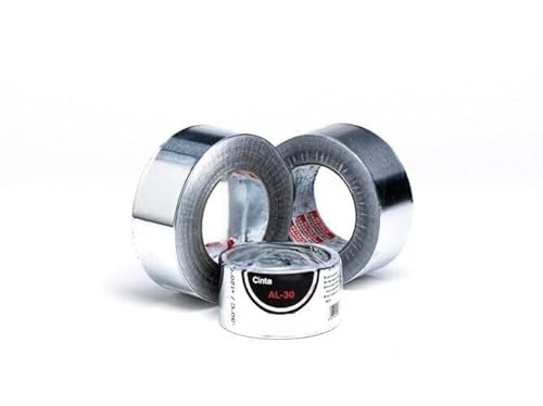 Aluminiumband AL-30 AC Silber, 50 mm x 10 m von WatioWave