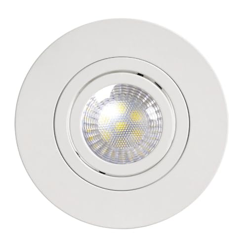 Einbauring, 110 mm, weiß, modernes und effizientes Design, ideal für die Beleuchtung im Innen- und Außenbereich. Einbauring, 110 mm, weiß, modernes und effizientes Design, ideal für die Beleuchtung im Innen- und Außenbereich. von WatioWave