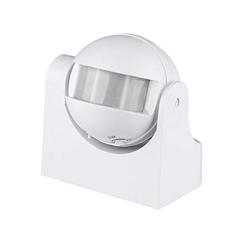 Infrarot-Bewegungssensor IP44 (max. 300 W LED), der das Licht automatisch bei Bewegungserkennung aktiviert, ideal für sichere und effiziente Beleuchtung im Innen- und Außenbereich. von WatioWave