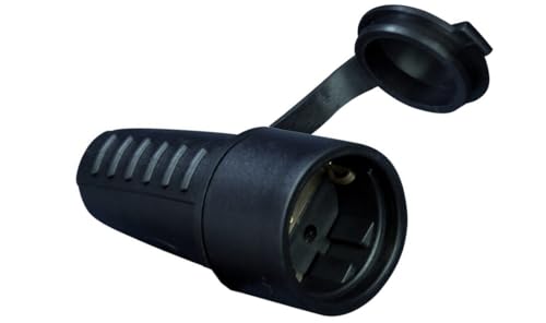 Schwarze Bodenplatte aus Gummi mit Deckel Schwarze Bodenplatte aus Gummi mit Deckel von WatioWave