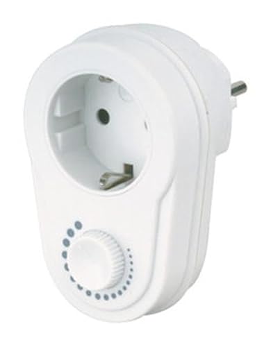 Steckbarer Lichtdimmer 40-300 W, dimmbar, kompatibel mit Lampen, ideal für individuelle Atmosphären. von WatioWave