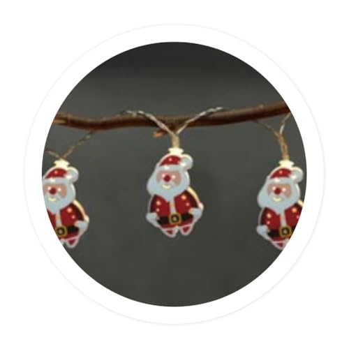 WatioWave 1,35 m LED-Lichterkette Papa mit Batterie von WatioWave