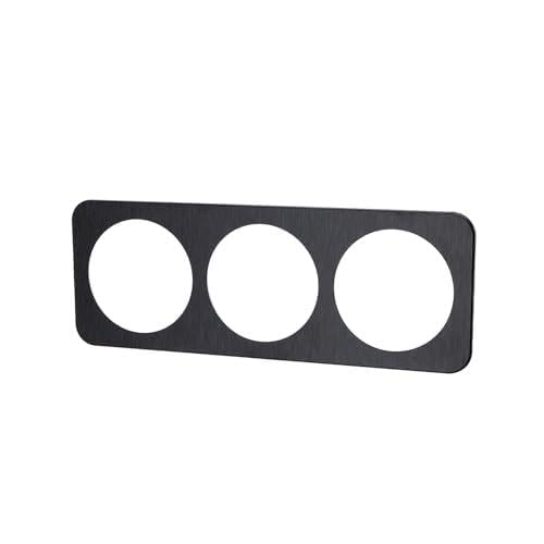 WatioWave Premium Aluminiumplatte in edlem Schwarz | Deutsch/Französisch Design mit 3 Schlüsseln für einfache Bedienung und hohe Langlebigkeit | Ideal für jede moderne Umgebung und perfekt für Ihren WatioWave Premium Aluminiumplatte in edlem Schwarz | Deutsch/Französisch Design mit 3 Schlüsseln für einfache Bedienung und hohe Langlebigkeit | Ideal für jede moderne Umgebung und perfekt für Ihren von WatioWave