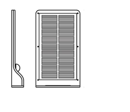 WatioWave Solar-LED-Sensor, 3 W, 4000 K, Grau von WatioWave