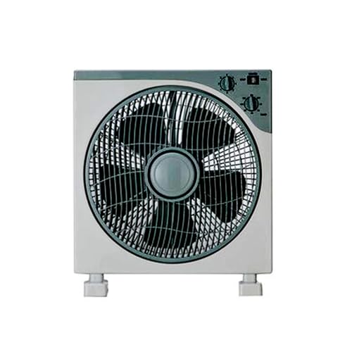 WatioWave Ventilator, 30,5 cm (12 Zoll), 40 W, Weiß, ideal zum Kühlen kleiner Räume und zur Verbesserung der Luftzirkulation. von WatioWave