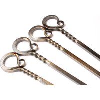 Schmied Made Grill Spieße, Hand Geschmiedet Kabob 4Er Set Schmied Made Grill Spieße, Hand Geschmiedet Kabob 4Er Set von WatkinsForge