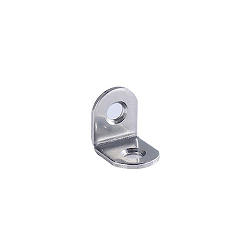 10pcs Heavy Duty L Klammer Eckscheibe Edelstahl 90 Grad Förderer Metall Ecke Rechtswinkelregalstütze von Watreketal