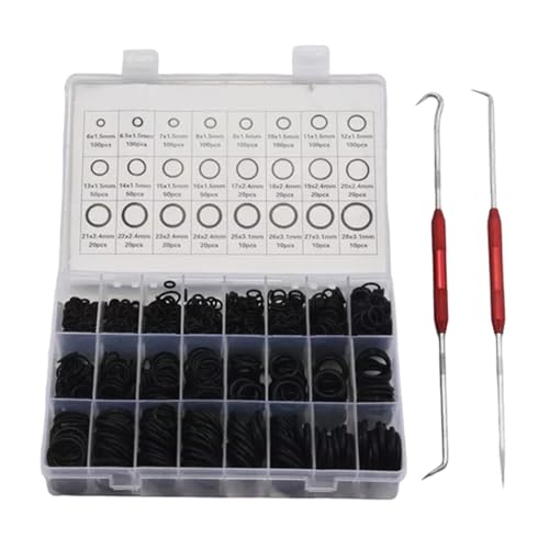 1200pcs Wasserhahn Washern & O Rings Kit & Sanitärdichtung Haus Allgemeine Gummi Waschmaschinen Sortiment Kit Für Wasserhahnschlauch Gummi Dichtungen von Watreketal