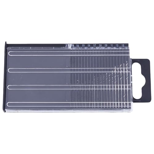 20/25 PCS Kleine Twist Bohrer Bit Mit Plastikbox Für Präzisionsfaktoren Basteln Schmuckherstellung Und Uhr Reparaturloch Werkzeugmodell Making Bits Bits von Watreketal