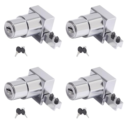 4pcs Kolbenschloss Mit Schlüssel Zum Schieben Glastür Schaufensterkabinettkolben Push Sicherheitsschrank Für Türen 4pcs Kolbenschloss Mit Schlüssel Zum Schieben Glastür Schaufensterkabinettkolben Push Sicherheitsschrank Für Türen von Watreketal