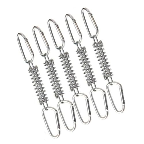 5LOTS Multipurpose Spring Clip Secure Tent Peg Regulierbares Guyline Verschluss Für Tarps Und PET Multipurpose Spring Clip 5LOTS Multipurpose Spring Clip Secure Tent Peg Regulierbares Guyline Verschluss Für Tarps Und PET Multipurpose Spring Clip von Watreketal