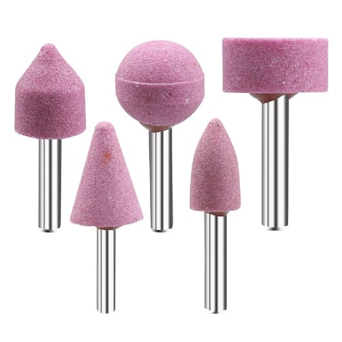 5pcs Metallpolierrad Schleifstein Set Schleifschindungen Kopfholzpolierrad Werkzeugkits Für Schleifwerkzeug Verbrennen von Watreketal