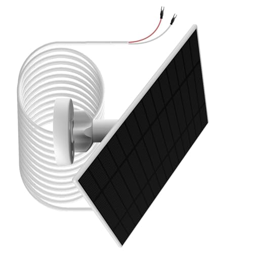 6W Solarpanel Für Türklingel IP65 Wasserdichtes 360 Grad Einstellbare Wandhalterung Für Videotürbell Ladegerät von Watreketal