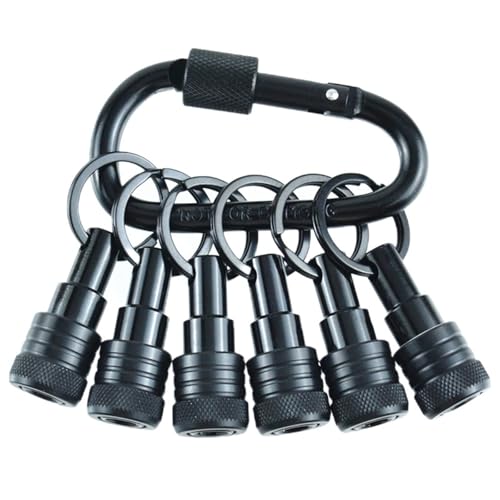 6pcs 1/4inch Hexagon Shank Schraubendreher Bithalter Verlängerungsstange Schlüsselanschläge Schraubenadapterbohrer Tragbarer Handheld Bithalter Tragbares Werkzeuggeschenk von Watreketal