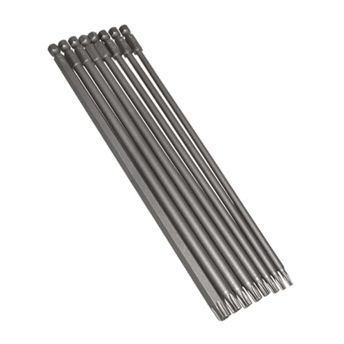 8pcs 7 9 "Langer Kopfschraubendreher Bit Security Bits 1/4" Shanks Sternschraub Treiber Bohrbits Handbuch Für Schraubendreher Set Set 8pcs 7 9 "Langer Kopfschraubendreher Bit Security Bits 1/4" Shanks Sternschraub Treiber Bohrbits Handbuch Für Schraubendreher Set Set von Watreketal