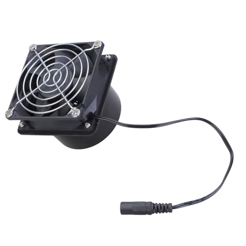 Ableitungslüfter 3800 U/Min 80 Mm 12 V Luftabzug Lüftergebläse Zum Löten Der Bürohalle Hydroponische Küche Badezimmer Auspufflösung von Watreketal