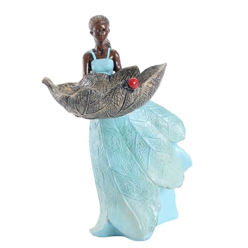 Bird Feeder Statue Garten Figur Rasene Ornamente Für Outdoor Vogelbeobachtung Enthusiasten Fantasy Art Decoration Gartenfigur von Watreketal