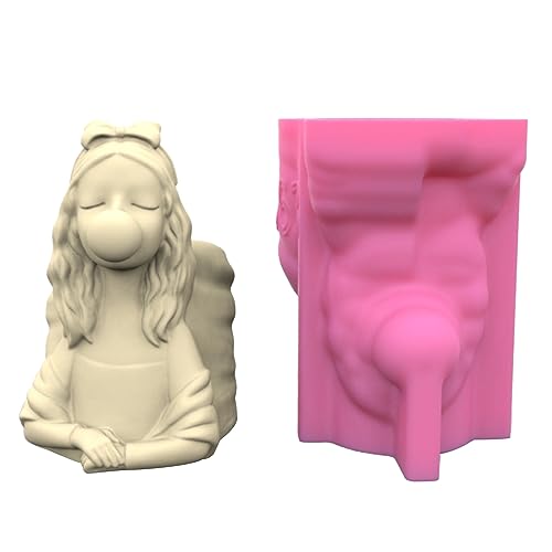 Blasen Mädchen Gips Blumentopf Silikonform Epoxidharz Sukkulente Vase Zement Tonstifthalter Mädchen Silikonform Blasen Mädchen Gips Blumentopf Silikonform Epoxidharz Sukkulente Vase Zement Tonstifthalter Mädchen Silikonform von Watreketal