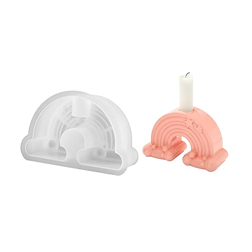 Bogen Geformte Silikonformen Epoxidharzform Kerzenhalter Tisch Ornament Werkzeug Zum Herstellen Von Handwerksvorräten Für Regenbogen Form Kerzenhäuser Candlestick Bogen Geformte Silikonformen Epoxidharzform Kerzenhalter Tisch Ornament Werkzeug Zum Herstellen Von Handwerksvorräten Für Regenbogen Form Kerzenhäuser Candlestick von Watreketal