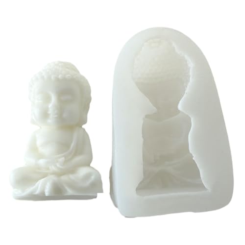 Buddhas Statue Kerze Silikonform Figur Aromatherapie Gips Formen Handgefertigt von Watreketal
