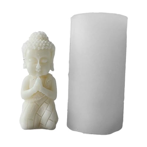 Buddhas Statue Kerze Silikonform Figur Aromatherapie Gips Formen Handgefertigt von Watreketal