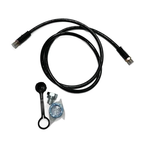 CH604 Hochdruckhydraulikschlauch Mit 3/8 Zoll Kuppler Rohrklebeband Und Kupplungskappenschlauchbaugruppe Ersatzpolymerhydraulik von Watreketal