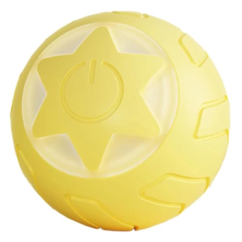 Chargeable Toy Ball Für Katzen Selbst Schleppt Sich Training Von Training Langeweile Unterhaltung Elektrischer Katzen Ball von Watreketal