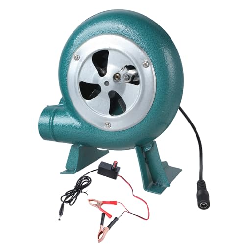 Easy Carry 12V Blower Lüfter Mit Speed ​​Control Clip Verstellbarer Geschwindigkeit Elektrisches Gebläse Für BBQ Camping Metall Schmelze Grilllüfter von Watreketal